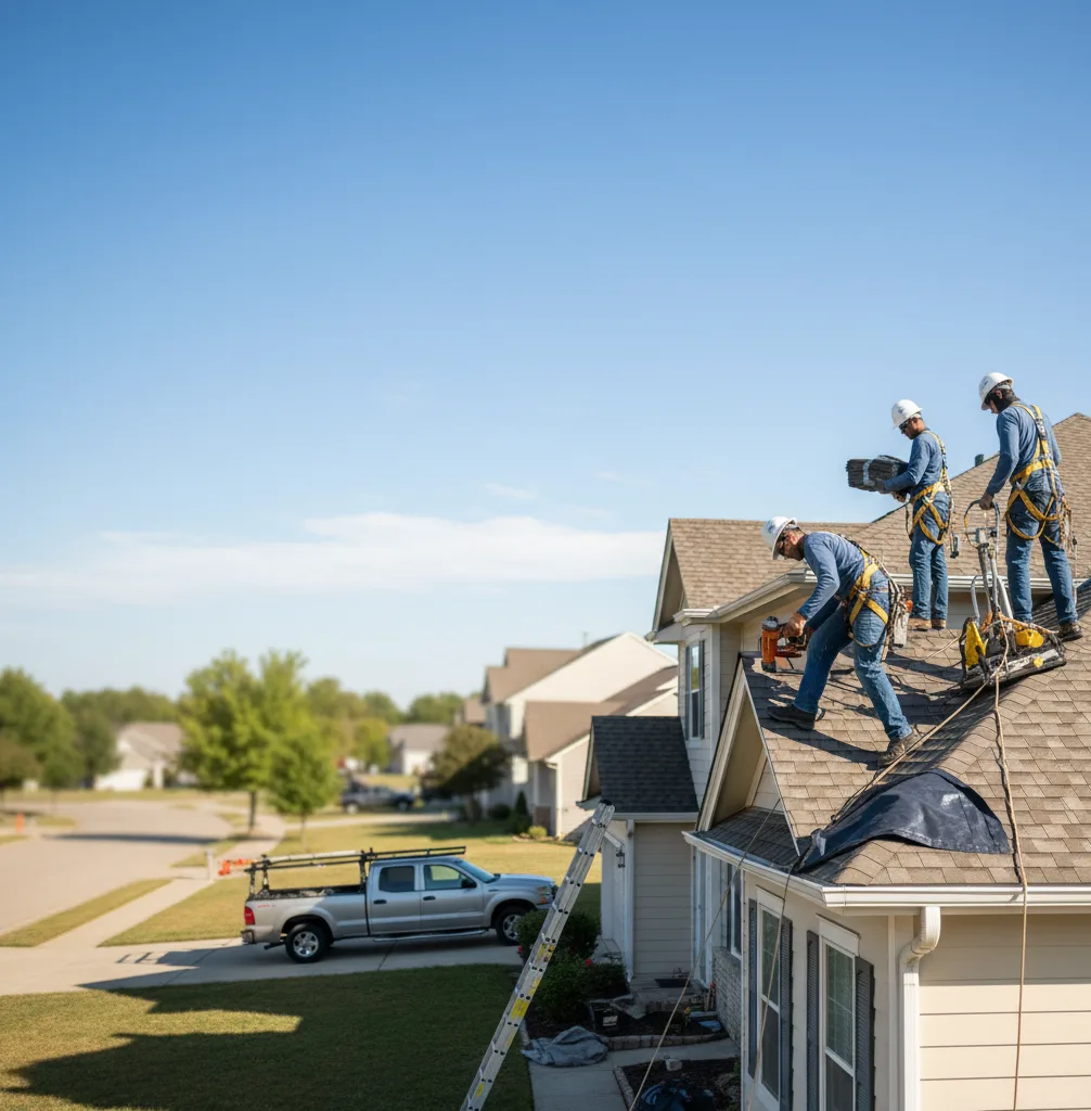 Shingle Replacement in Santa Fe, TX